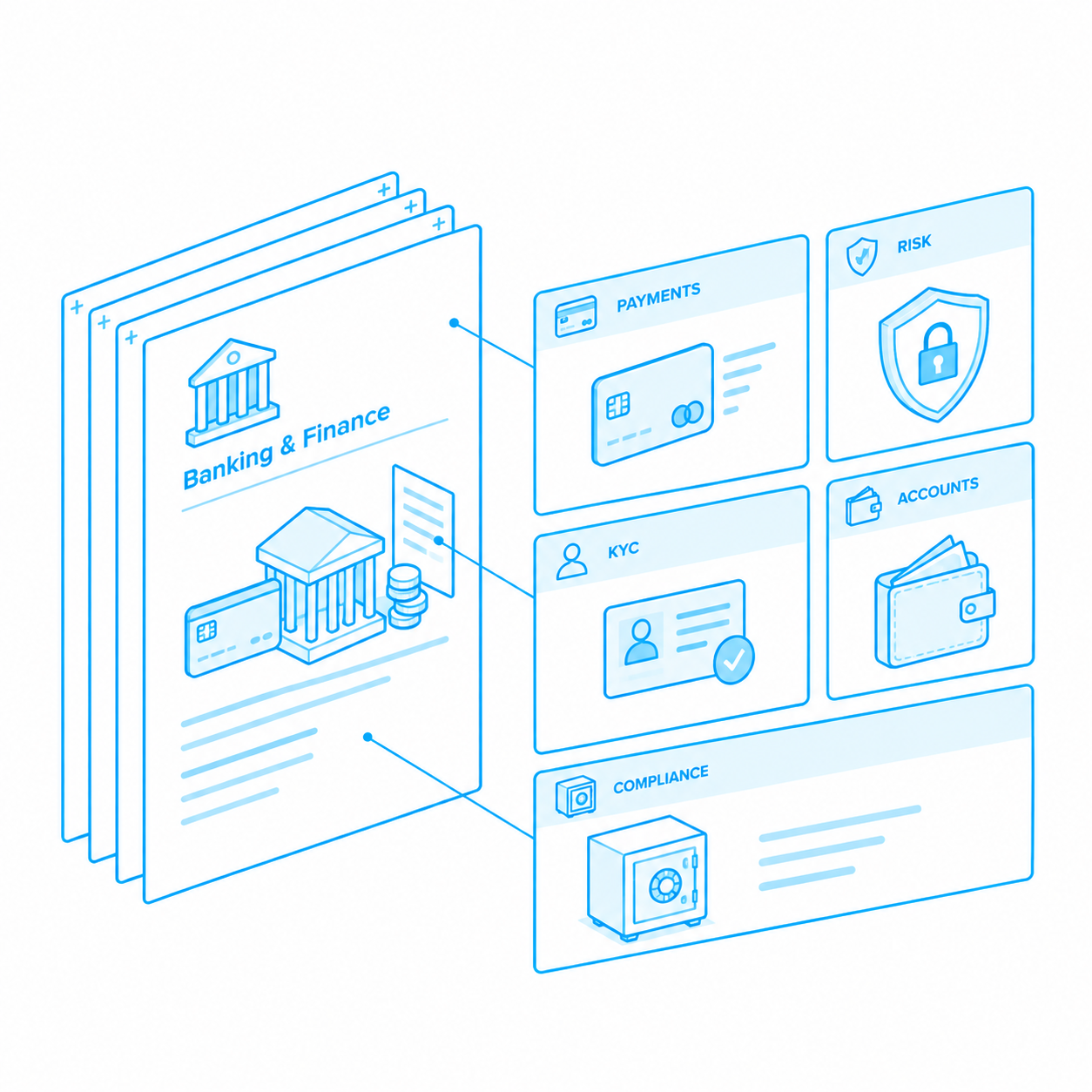 Loan and account opening signing app mockup